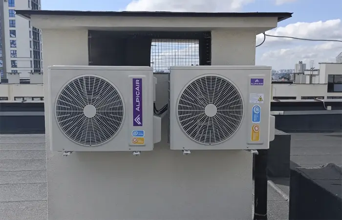 Установка наружного блока кондиционера